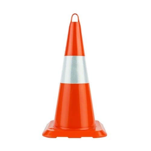 50'lik Kırılmaz Trafik Konisi (Reflektifli)