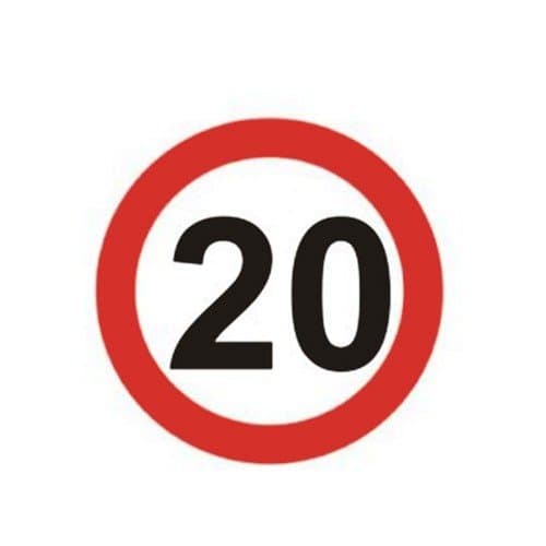 Azami Hız Sınırlaması 20 (TT-29B)