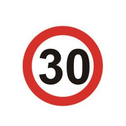 Azami Hız Sınırlaması 30 (TT-29C)