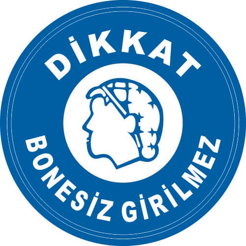 Bonesiz Girilmez Levhası 25x35 cm