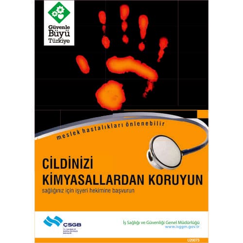 Cildinizi Kimyasallardan Koruyun Levhası 25x35 cm