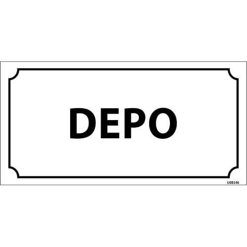 Depo Levhası 12x24 cm