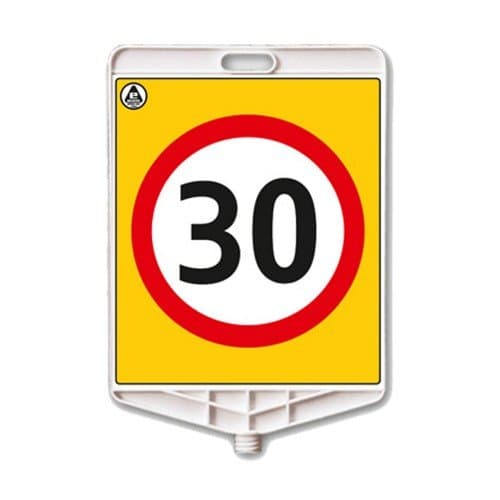 Dikdörtgen Uyari Levhasi (30 Kmh)