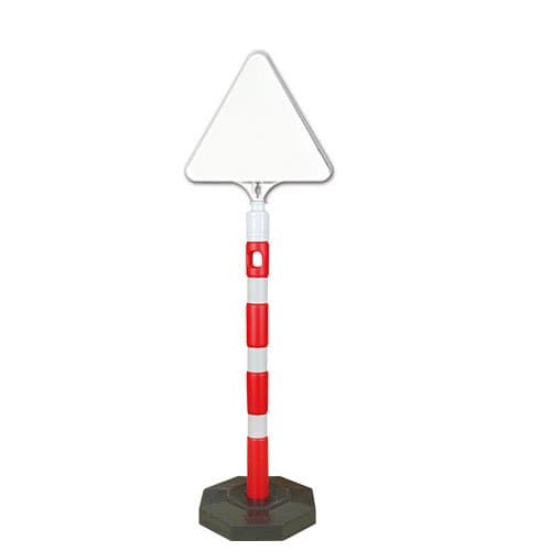 Dubalı Uyarı Dikme 60MM + Üçgen Tabela