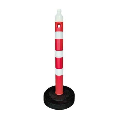 Dubalı Uyarı Dikme 90 mm (Kauçuk Taban)