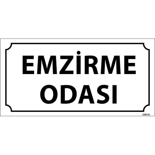 Emzirme Odası Levhası 12x24 cm