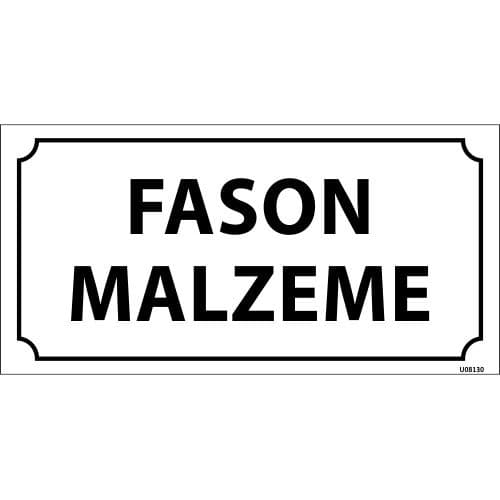 Fason Malzeme Levhası 12x24 cm