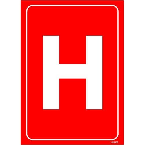 H Levhası 25x35 cm