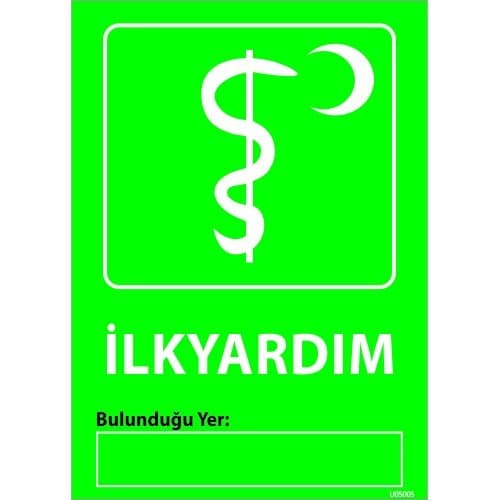 İlk Yardım Levhası 25x35 cm