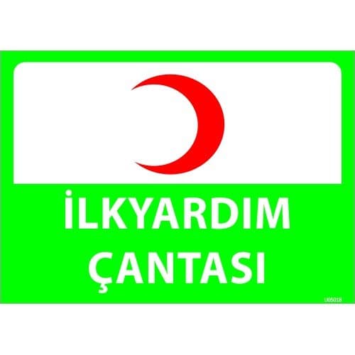 İlkYardım Çantası Levhası 25x35 cm
