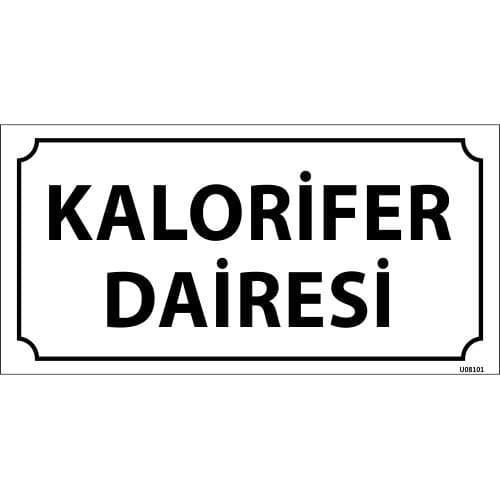Kalorifer Dairesi Levhası 12x24 cm