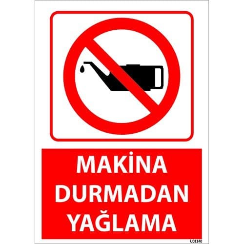 Makine Durmadan Yağlama Levhası 25x35 cm