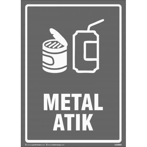 Metal Atık Levhası 25x35 cm