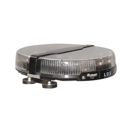 Mini Tepe Lambası Expert E-1134 Kırmızı-Mavi Şeffaf Cam (Mıknatıslı)