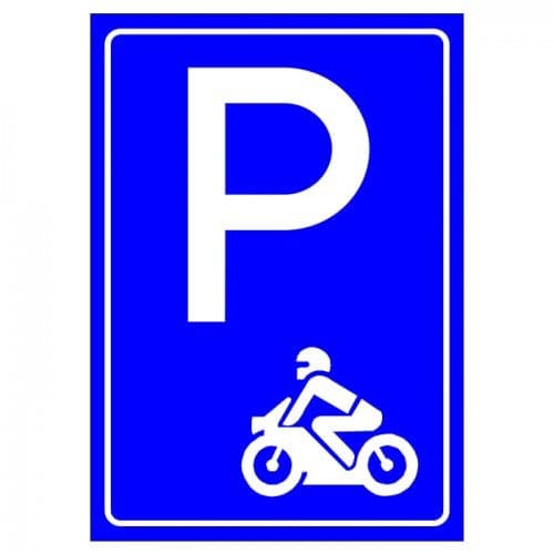 Motosiklet Park Yeri Levhası