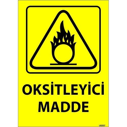 Oksitleyici Madde Levhası 25x35 cm