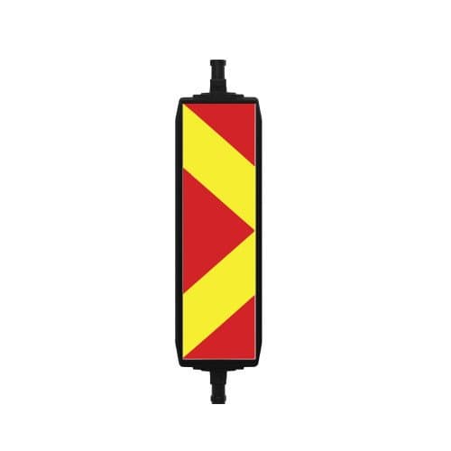 Onarım Yaklaşım Levhası Trafik Paneli Siyah (1330x315 mm)
