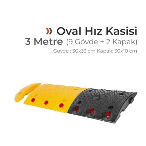 Oval Hız Kasis Seti (3 Metre)