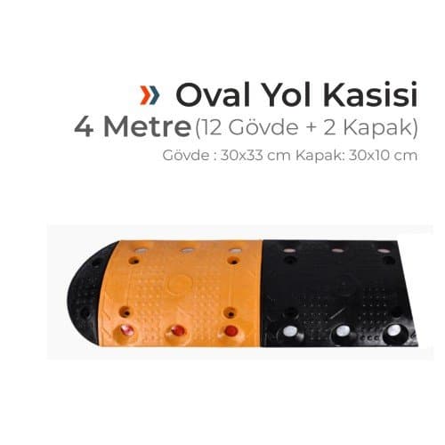 Oval Yol Kasis Seti (4 Metre)