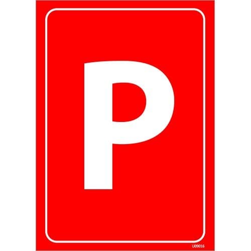 P Levhası 25x35 cm