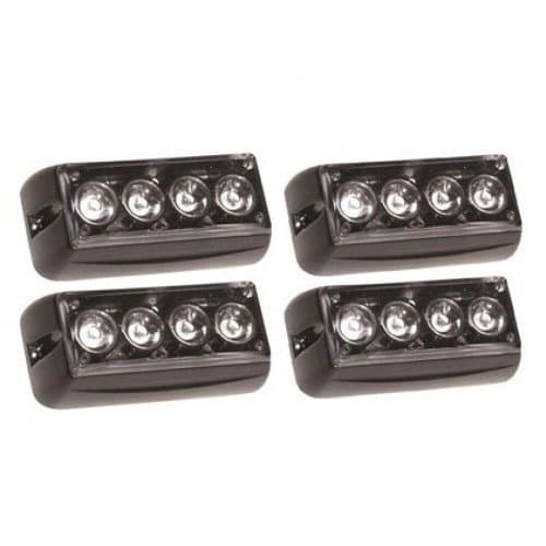 Panjur İkaz Lambası 4 Ledli Beyaz (4 Adet)