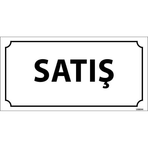 Satış Levhası 12x24 cm