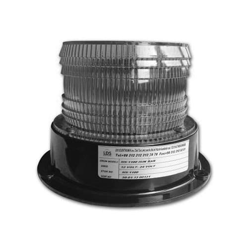 Silindirik İkaz Lambası Orta Boy 12 Adet Power Ledli  (Beyaz)