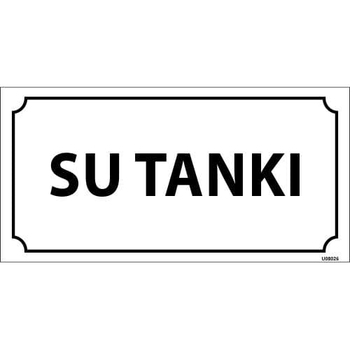 Su Tankı Levhası 12x24 cm