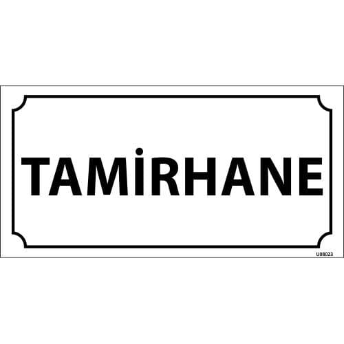 Tamirhane Levhası 12x24 cm