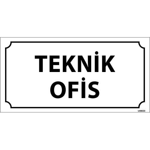 Teknik Ofis Levhası 12x24 cm
