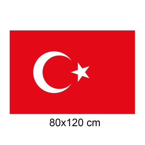Türk Bayrağı Alpaka (80x120 cm)