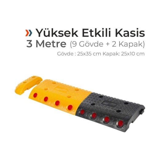 Yüksek Etkili Yol Kasis Seti (3 Metre)